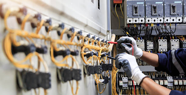 Professional Electrician technician working in Blandon, PA